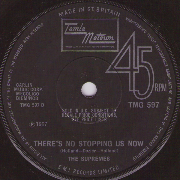 The Supremes - Love Is Here And Now You're Gone | Tamla Motown (TMG 597) - 2
