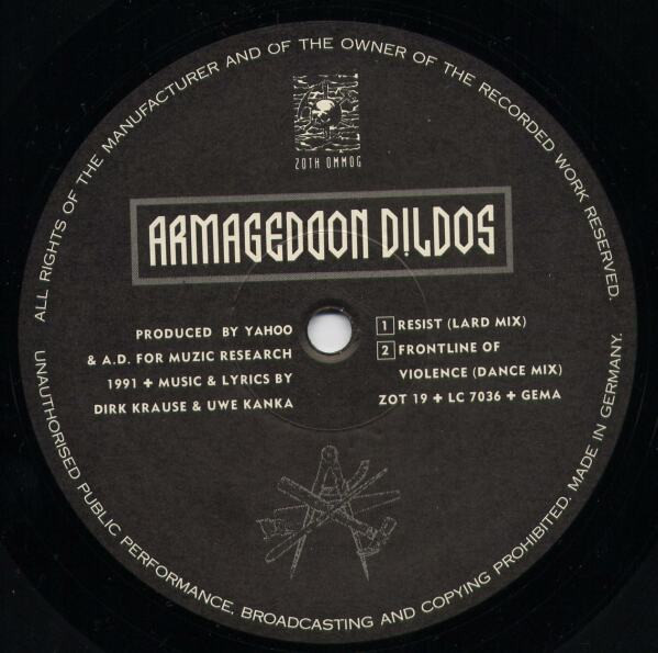 Armageddon Dildos - Resist | Zoth Ommog (ZOT 19) - 3 Armageddon Dildos - Resist | Zoth Ommog (ZOT 19) - 3