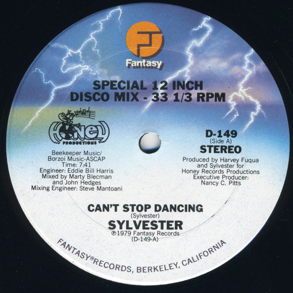 Sylvester - Can't Stop Dancing | Fantasy (D-149)