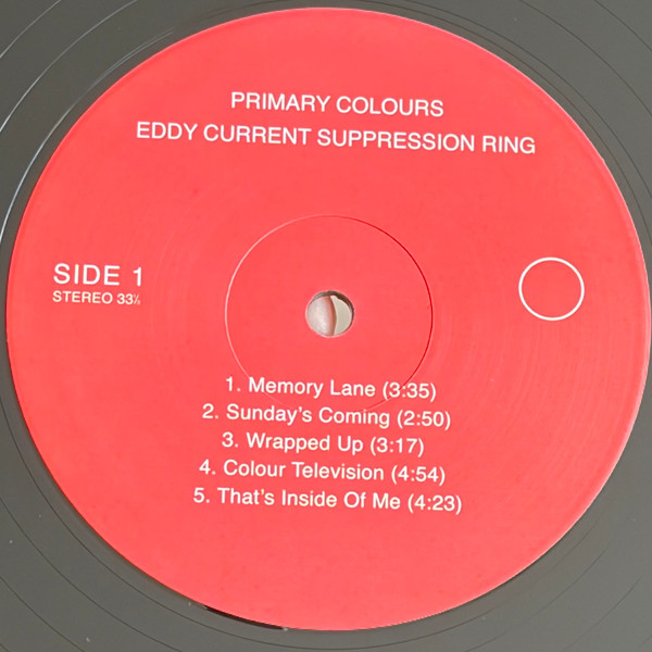 Eddy Current Suppression Ring - Primary Colours LP | Suppression Records (SR006) - 3