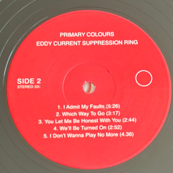 Eddy Current Suppression Ring - Primary Colours LP | Suppression Records (SR006) - 4