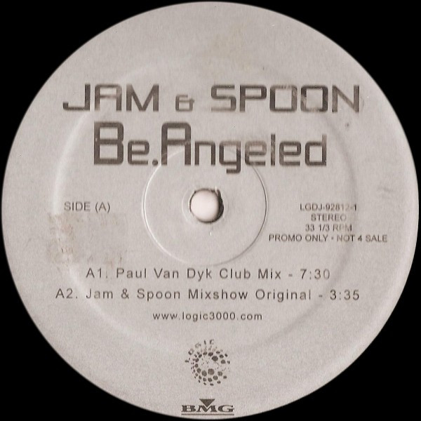 Jam & Spoon - Be.Angeled | Logic 3000 Records (LGDJ-92812-1)
