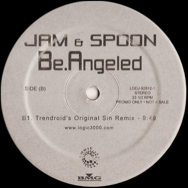 Jam & Spoon - Be.Angeled | Logic 3000 Records (LGDJ-92812-1) - 2