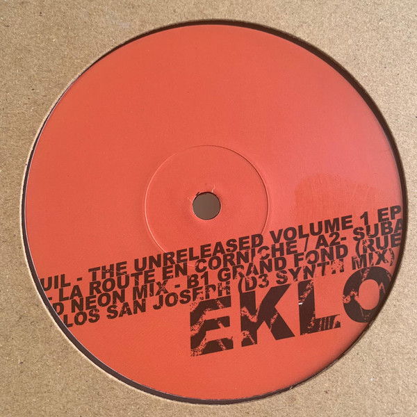 Seuil - The Unreleased Volume 1 EP | Eklo (EKLO 042) - 2