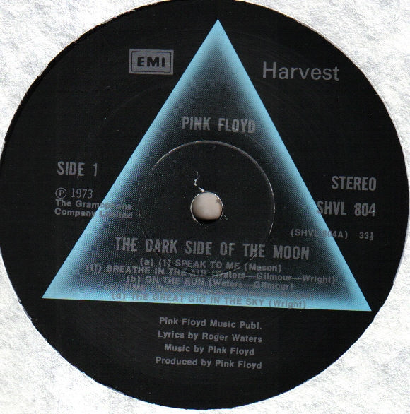 Pink Floyd - The Dark Side Of The Moon | Harvest (SHVL 804) - 2 Pink Floyd - The Dark Side Of The Moon | Harvest (SHVL 804) - 2