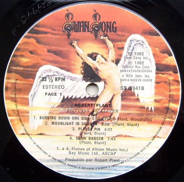 Robert Plant - Pictures At Eleven | Swan Song (SS 59418) - 3