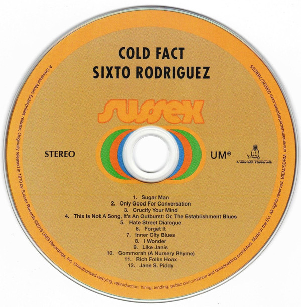 Sixto Rodriguez - Cold Fact | UMe (00602577896255) - 2