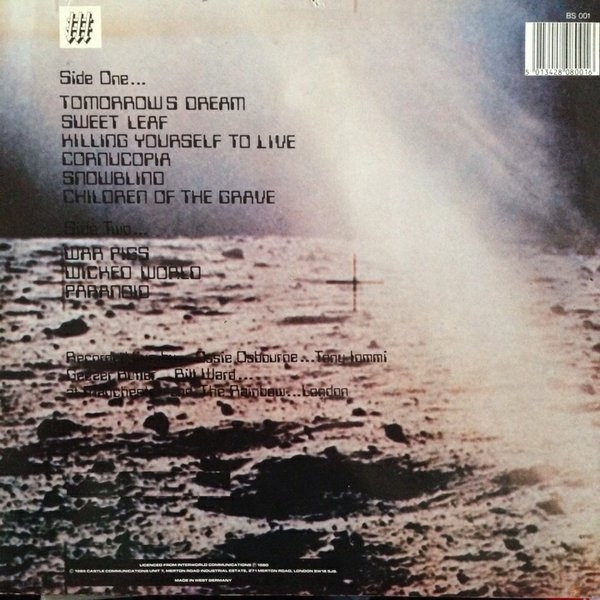 Black Sabbath - Live At Last | NEMS (BS 001) - 2