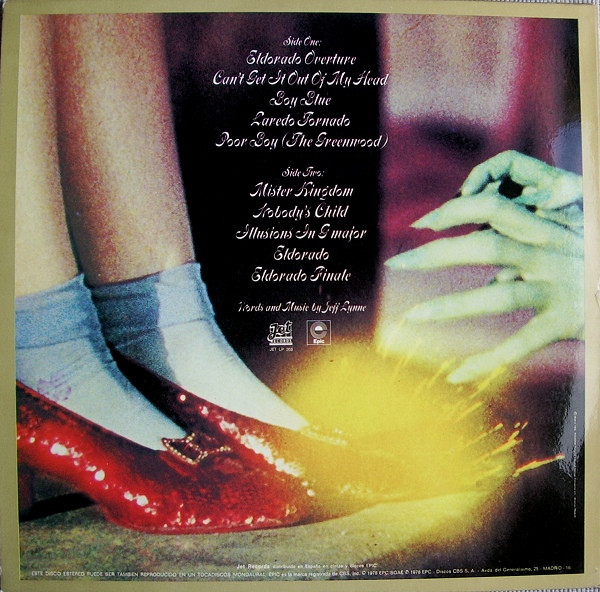 Electric Light Orchestra - Eldorado - A Symphony By The Electric Light Orchestra - Vinilo | Jet Records (JET LP 203) - 2 Electric Light Orchestra - Eldorado - A Symphony By The Electric Light Orchestra - Vinilo | Jet Records (JET LP 203) - 2