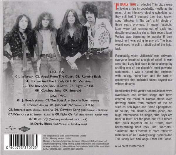 Thin Lizzy - Jailbreak | Mercury (5332052) - 2