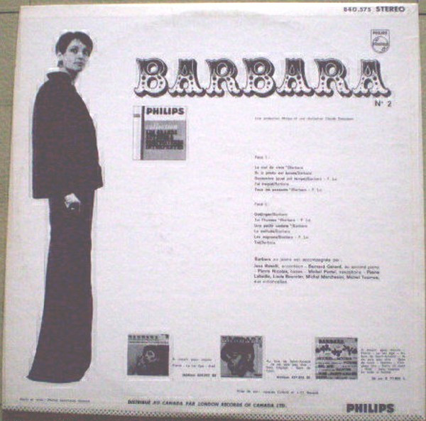 Barbara - Barbara N°2 | Philips (840.575) - 2