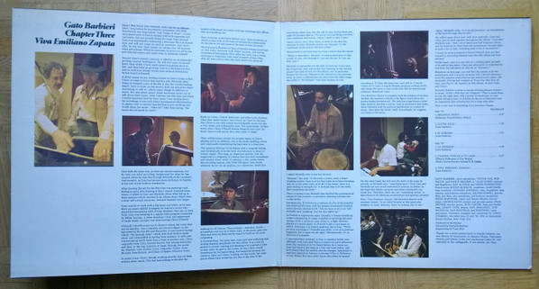 Gato Barbieri - Chapter Three: Viva Emiliano Zapata | Impulse! (IMPL 8003) - 2 Gato Barbieri - Chapter Three: Viva Emiliano Zapata | Impulse! (IMPL 8003) - 2