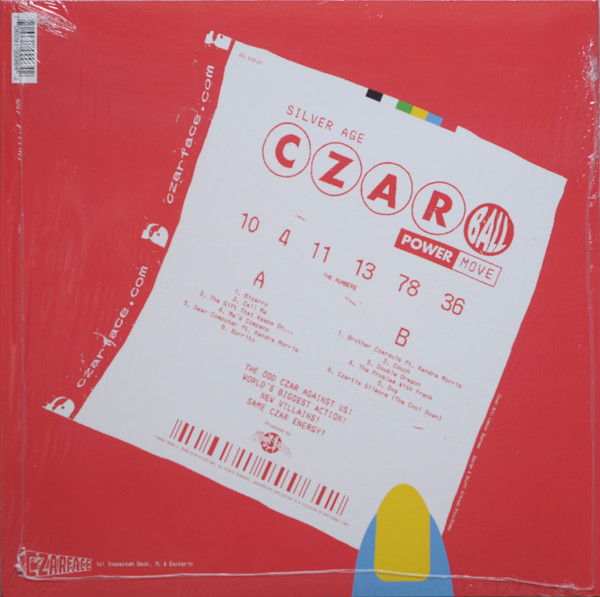 Czarface - The Odd Czar Against Us LP | Silver Age (SIL 013-LP) - 2 Czarface - The Odd Czar Against Us LP | Silver Age (SIL 013-LP) - 2