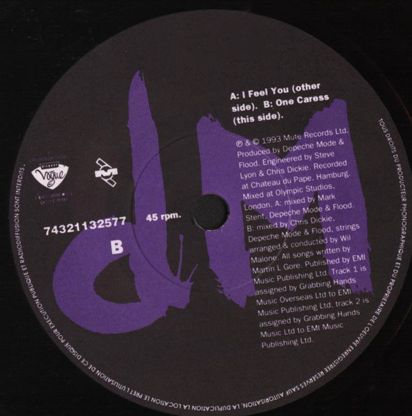 Depeche Mode - I Feel You | Mute (74321132577) - 4