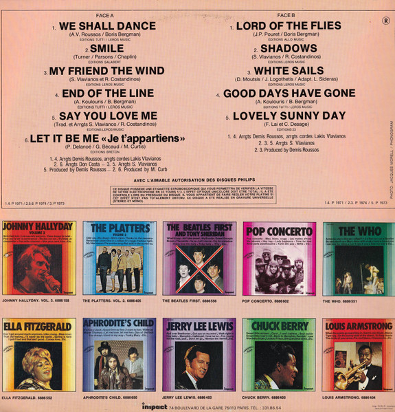 Demis Roussos - Demis Roussos | Impact (6886 161) - 2