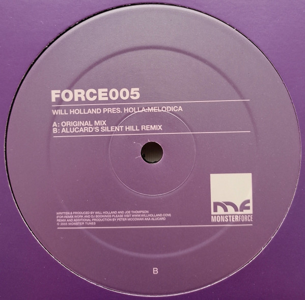 Will Holland Pres. Holla - Melodica | Monster Force (FORCE005)