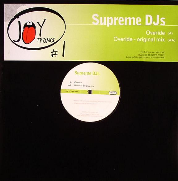 Supreme DJs - Overide | Joy Trance (JT 001) - main