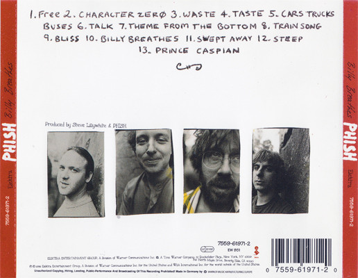 Phish - Billy Breathes | Elektra (7559-61971-2) - 2