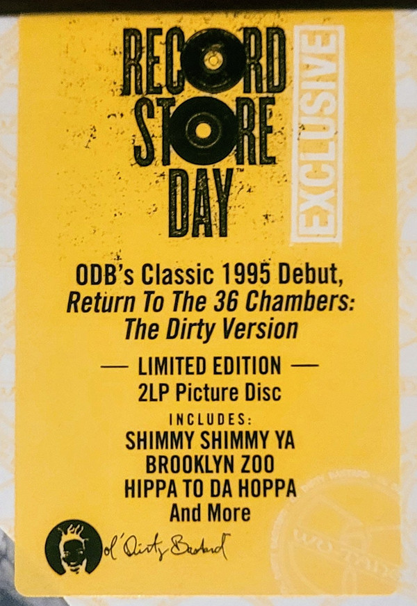 Ol' Dirty Bastard - Return To The 36 Chambers: The Dirty Version | Rhino Records (RPD1 706205 / 603497835379) - 4