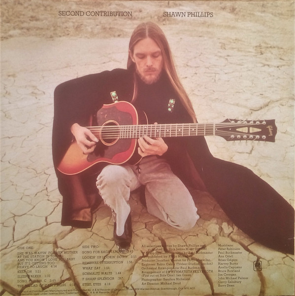 Shawn Phillips - Second Contribution | A&M Records (SP 4282) - 3