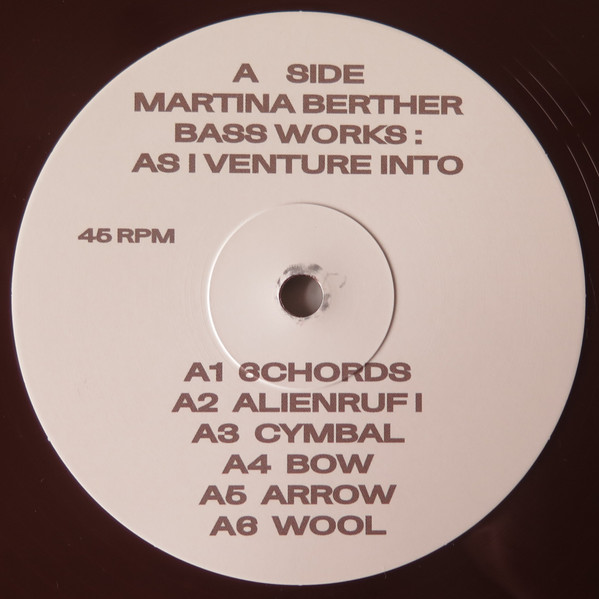 Martina Berther - Bass Works: As I Venture Into | Kit Records (KR 59) - 4