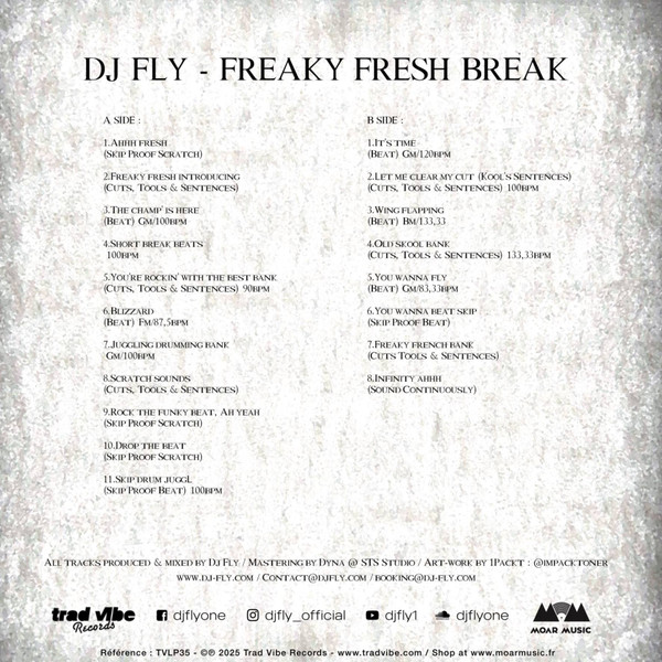 DJ Fly - Freaky Fresh Break | Trad Vibe (TVLP35) - 2 DJ Fly - Freaky Fresh Break | Trad Vibe (TVLP35) - 2
