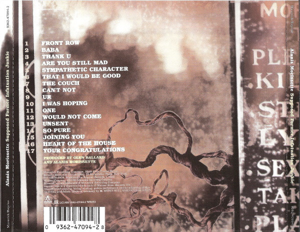 Alanis Morissette - Supposed Former Infatuation Junkie | Maverick (9362-47094-2) - 2