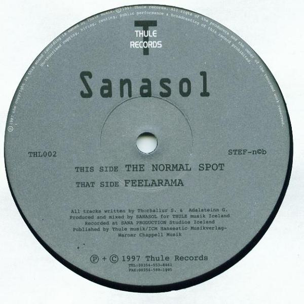 Sanasol - The Normal Spot | Thule Records (THL002)