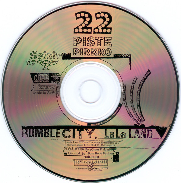 22 Pistepirkko - Rumble City, LaLa Land | Spirit (527.075-2) - 3