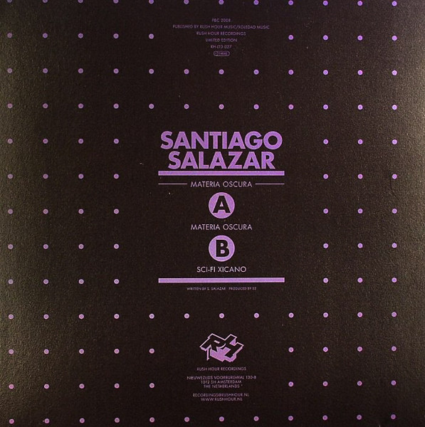 Santiago Salazar - Materia Oscura | Rush Hour (RH-LTD 027) - 2 Santiago Salazar - Materia Oscura | Rush Hour (RH-LTD 027) - 2