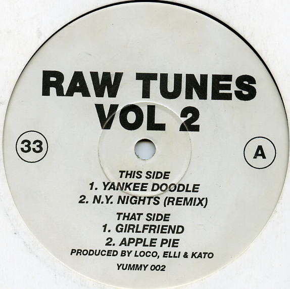 Raw Tunes - Vol 2 | Yum Yum Yummy! Records (YUMMY 002)