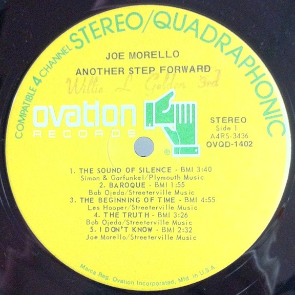 Joe Morello - Another Step Forward | Ovation Records (OV/14-02) - 4 Joe Morello - Another Step Forward | Ovation Records (OV/14-02) - 4