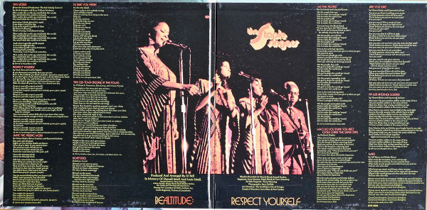 The Staple Singers - Be Altitude: Respect Yourself [Vinyl] | Stax (STS-3002) - 3