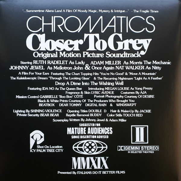 Chromatics - Closer To Grey | Italians Do It Better (IDIB237) - 4 Chromatics - Closer To Grey | Italians Do It Better (IDIB237) - 4