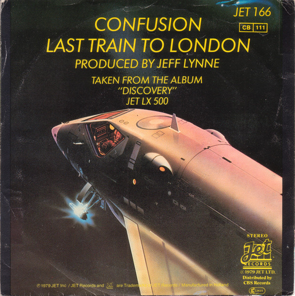 Electric Light Orchestra - Last Train To London / Confusion | Jet Records (JET 166) - 2