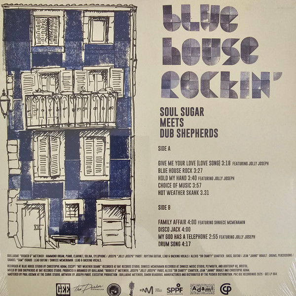 Soul Sugar Meets Dub Shepherds - Blue House Rockin' | Gee Recordings (GEELP004) - 2