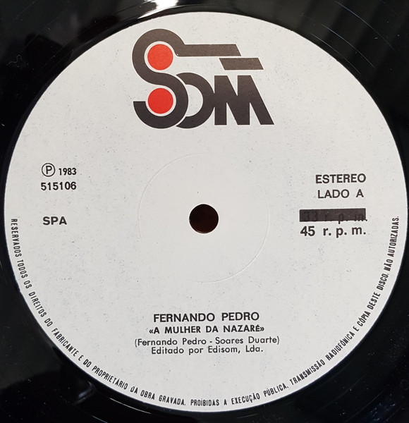 Fernando Pedro - Mulher Da Nazaré | Edisom (515106) - 3