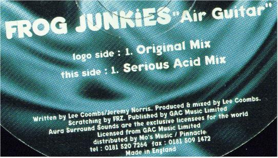 Frog Junkies - Air Guitar | Aura Surround Sounds (SUSSX 039) - 2