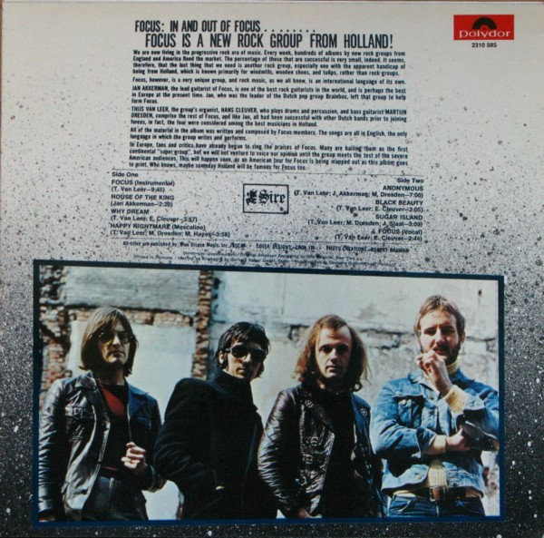 Focus - In And Out Of Focus | Polydor (2310 085) - 2