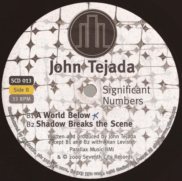 John Tejada - Significant Numbers | 7th City (SCD 013) - 2