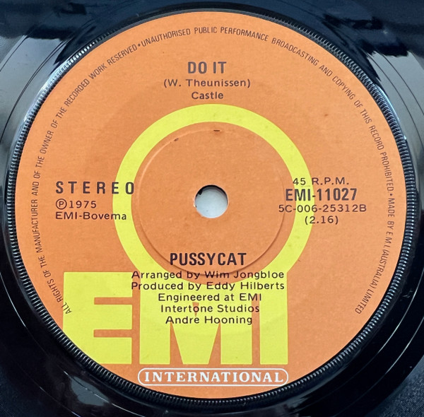 Pussycat - Mississippi | EMI International (EMI-11027) - 2