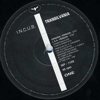 I.N.C.U.B. - Transilvania | Italian Style Production (ISP 1129) - main