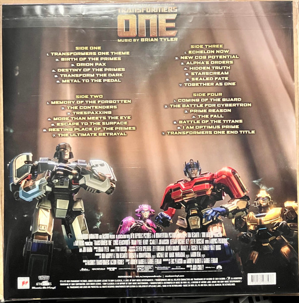 Brian Tyler - Transformers One (Music From The Motion Picture) | Music On Vinyl (MOVATM386) - 3