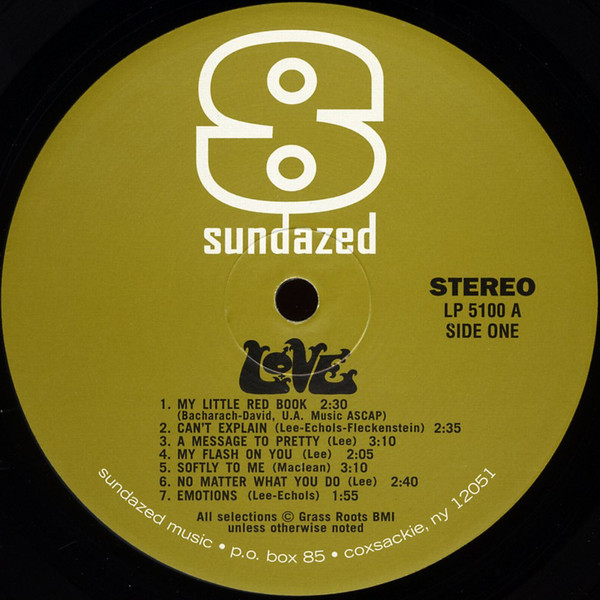 Love - Love | Sundazed Music (LP 5100) - 2