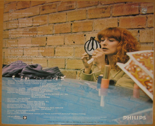 Lydia Verkine - Moi, Femmes | Philips (9120 259) - 2