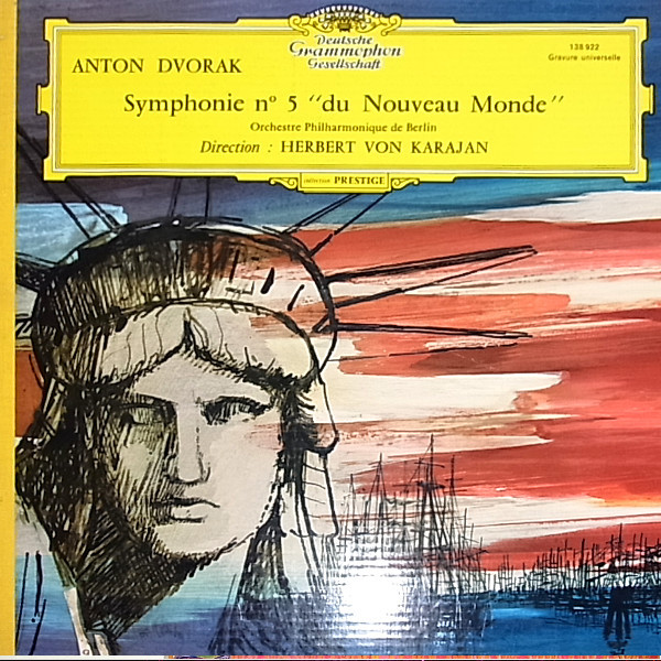 Antonín Dvořák - Berliner Philharmoniker · Herbert von Karajan - Symphonie N°5 "Du Nouveau Monde" | Deutsche Grammophon (138 922 SLPM) Antonín Dvořák - Berliner Philharmoniker · Herbert von Karajan - Symphonie N°5 "Du Nouveau Monde" | Deutsche Grammophon (138 922 SLPM)