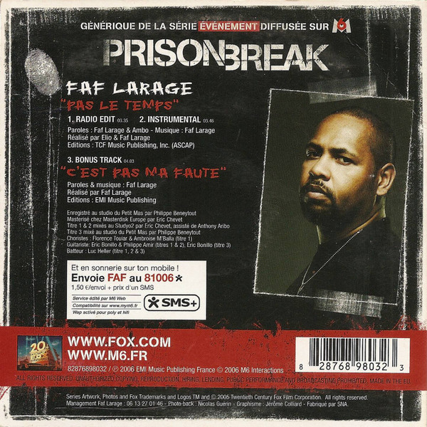 Faf Larage - Pas Le Temps | M6 Interactions (82876898032) - 2 Faf Larage - Pas Le Temps | M6 Interactions (82876898032) - 2