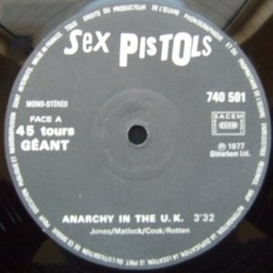 Sex Pistols - Anarchy In The UK | Sex Pistols (740 501) - 3