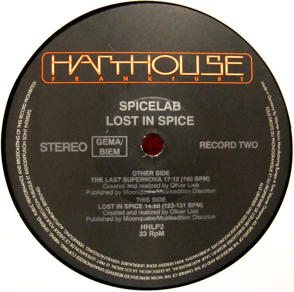 Spicelab - Lost In Spice | Harthouse (HHLP 002) - 4