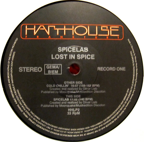 Spicelab - Lost In Spice | Harthouse (HHLP 002) - 3